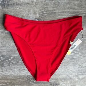summersalt Red Bikini Bottom